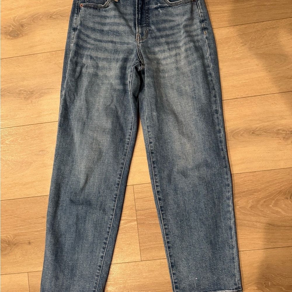 Old Navy Blue Straight Jeans Comfortable Fit